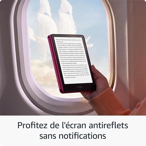 Amazon Kindle Paperwhite (Nouvelle génération) - Notre modèle le plus rapide avec un nouvel écran antireflets et une autonomie de plusieurs semaines - 16 Go - Sans publicités - Noir thumbnail 4