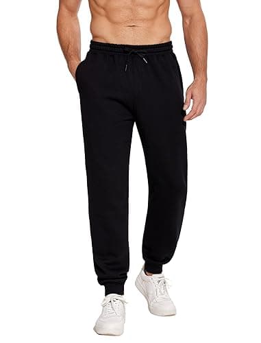 PINSPARK Men's Midweight Jogger Sweatpants