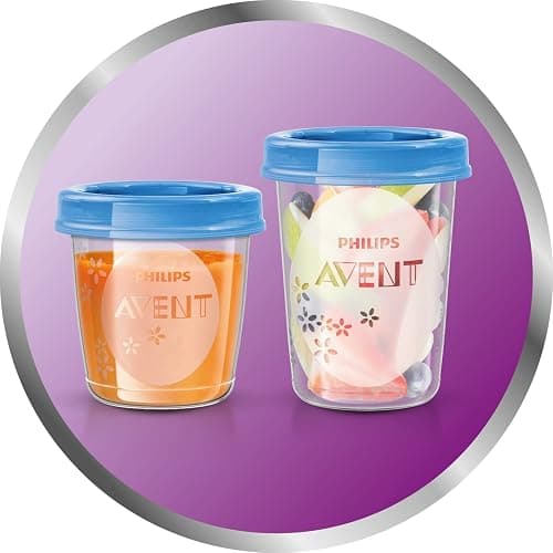Philips Avent Nahrungs-Mehrwegbecher (Modell SCF721/20) - Aufbewahrungssystem thumbnail 6