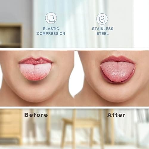 2 Pack Tongue Scraper, 100% Surgical 304 Stainless Steel Tongue Cleaner for Adults And Kids, Professional Tongue Brush for Oral Care, Improve Bad Breath and Fresh Breath thumbnail 2