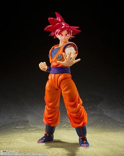 TAMASHII NATIONS - Dragon Ball Super - Super Saiyan God Son Goku -Saiyan God Instilled with The Light of Righteous Hearts- S.H.Figuarts Action Figure thumbnail 2