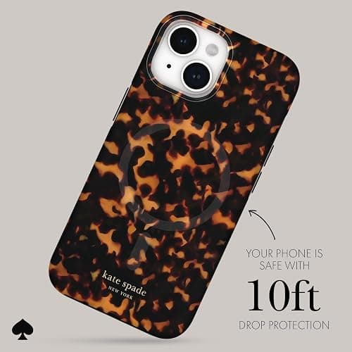 kate spade new york iPhone 15 Case / 14 / 13, Compatible with MagSafe - Tortoiseshell thumbnail 3