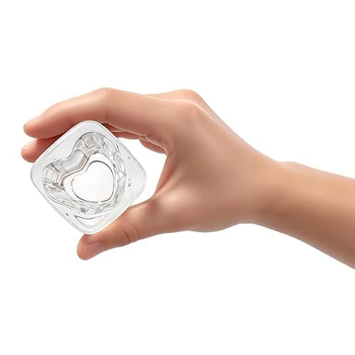 Valeways 2oz Heavy Base Shot Glasses, Sets of 6/Heart Shaped Clear Tequila Shots/Square Shot /Espresso Shot Glass/Bulk Shot Glasses thumbnail 6