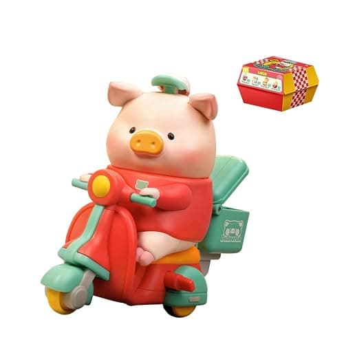 maidimiao Lulu The Piggy Pig Burgers Series Blind Box Figures Home dector 1PC Figurine Ornament - Image 1