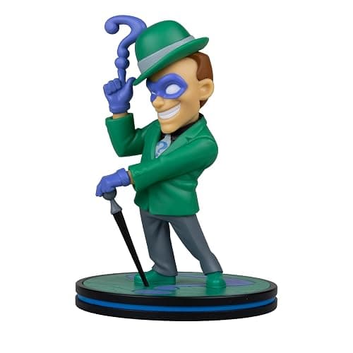 McFarlane Toys- QMx DC Riddler (Batman: The Animated Series) 5in Q-Fig Posed Figure thumbnail 5