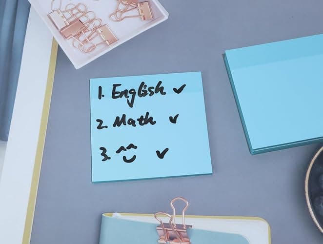 ONLYKXY 4 Pack Transparent Sticky Notes 3x3in Waterproof Self-Stick Book Tabs 200 Sheets PET Markers Sticky Notes Pad (Light Blue) thumbnail 2
