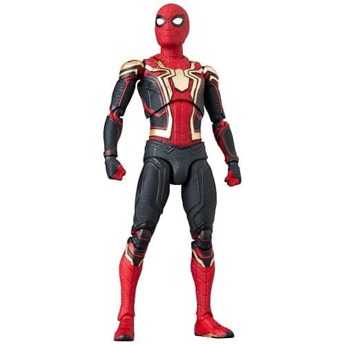 Medicom Toy MAFEX No.245 Spider-MAN Integrated Suit Action Figure Approx. 150mm (6 in) Non-Scale Fully Painted Marvel Collectible Figure - Image 1