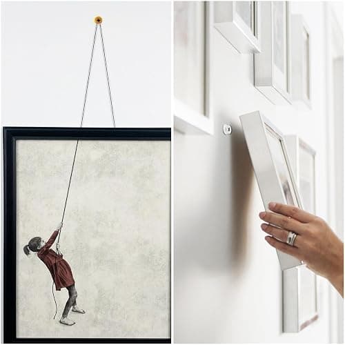 KURUI Wall Anchors Kit for Hanging Wall Art Decor, 160Pcs Drywall Anchors Assortment Kit for Frame Shelf Decorations, Plant Hooks, 80 Screws and 80 Plugs, Picture Hangers for Dry Wall Concrete Brick thumbnail 6