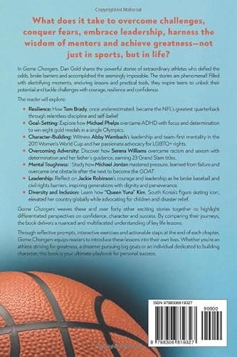Game Changers: Inspirational Sports Stories: An Empowering Playbook for Teens to Build Resilience, Crush Goals and Cultivate Exceptional Character thumbnail 2