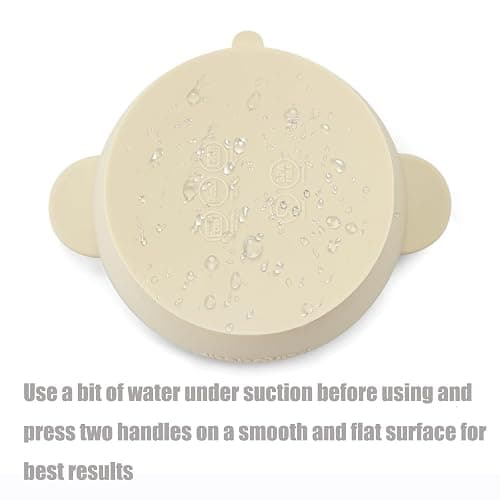 PandaEar 3 Pack Baby Bowls with Suction| Stay Put Silicone Food Bowl for Babies Kids Toddlers Infants| Food Grade Soft Safe BPA-Free Silicone (Pink) thumbnail 5