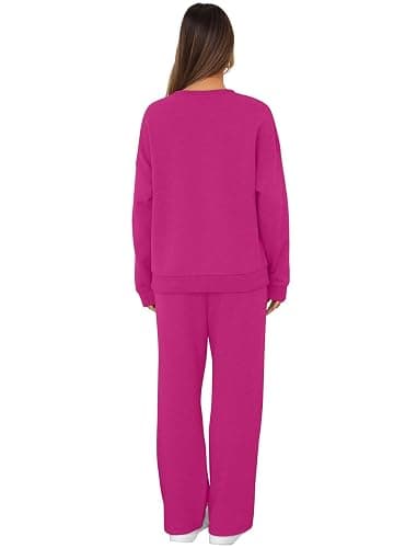 XIEERDUO Sweatsuits Women 2 Piece Outfit Matching Lounge Sets Fall Outfits 2025 Fashion Clothing Crewneck Track Suits thumbnail 5