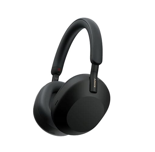 Sony WH-1000XM5 Premium Noise Cancelling Wireless Headphones, Black | Auto NC Optimizer, Up to 30 Hrs of Battery, Carrying Case, Crystal Clear Calls, Touch Control, Multipoint Connection - Image 1