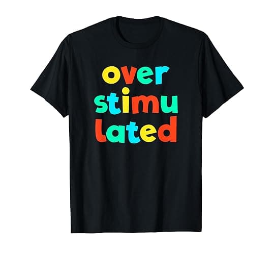 Overstimulated Kid Core Funny Brat Gen Z Kidcore T-Shirt - Image 1