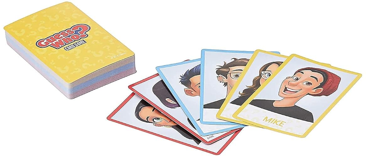 Hasbro Gaming Guess Who? Card Game for Kids, 2 Player Guessing Game, Fun Summer Activities, Vacation Travel Essentials, Ages 5+ thumbnail 4