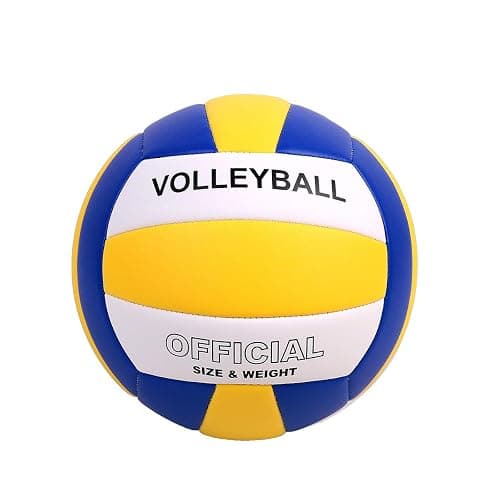 YANYODO Beach Volleyball Soft Touch Volleyball Ball for Children/Youngster/Adults,Official Size 5 - Image 1