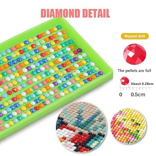 GemZono Adult 5D Diamond Painting Kits - 4 Pieces, Round Diamond Arts Painting Kit, DIY Beginner Black Cat Diamond Art Kit, Matisse Van Gogh Living Room Bedroom Decoration (11.8x15.7) thumbnail 4