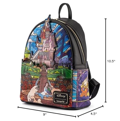 Beauty and the Beast Belle Castle Mini Backpack thumbnail 3