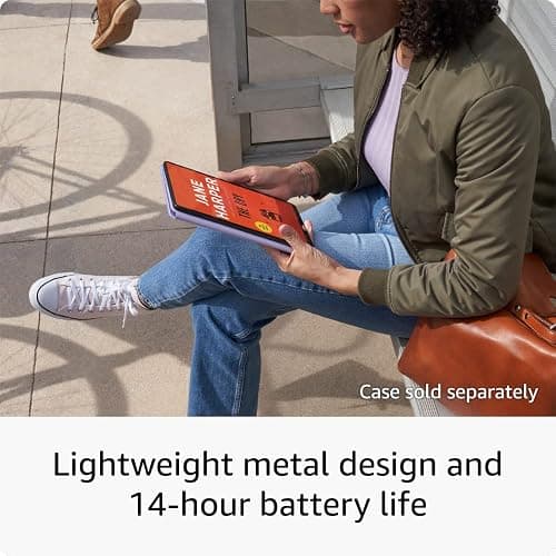 Like-New Amazon Fire Max 11 tablet (newest model) vivid 11” display, all-in-one for streaming, reading, and gaming, 14-hour battery life, optional stylus and keyboard, 64 GB, Gray thumbnail 4