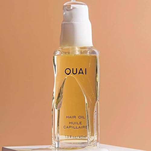 OUAI Curl Cream + Hair Oil Bundle - Hair Styling Products for Frizz Control - Includes Curl Cream (8 Oz) + Hair Oil (1.5 Oz) - 2-Piece Hair Care Set thumbnail 5