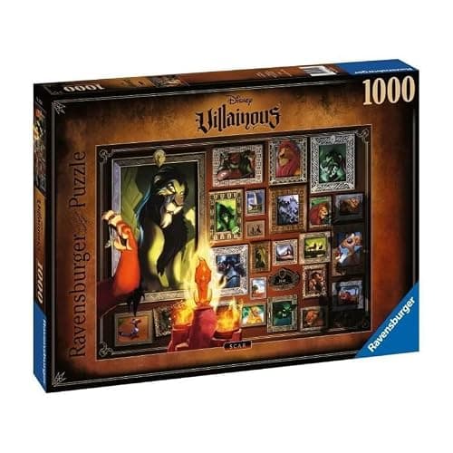 Ravensburger Disney Villainous: Scar 1000 Piece Jigsaw Puzzle for Adults - 16524 - Every Piece is Unique, Softclick Technology Means Pieces Fit Together Perfectly thumbnail 5