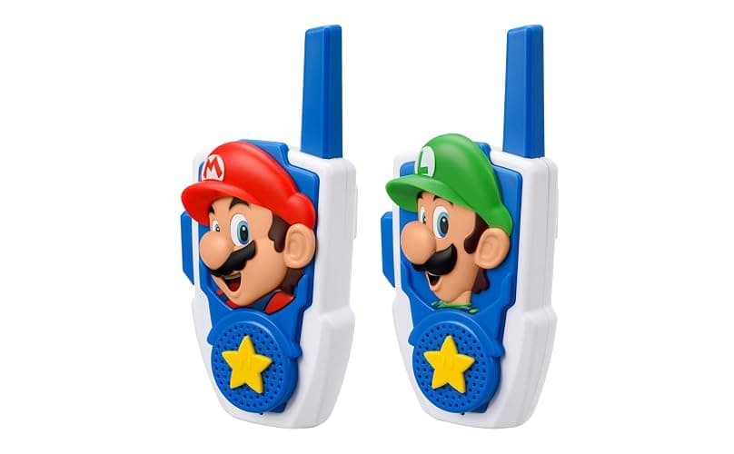 Super Mario Bros Walkie Talkies Kids Toys, Long Range, Two Way Static Free Handheld Radios, Designed for Indoor or Outdoor Games for Kids Aged 3 and Up thumbnail 8