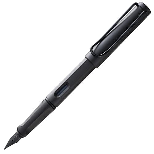 Lamy Safari Fountain Pen, Charcoal Medium Nib (L17M) - Image 1