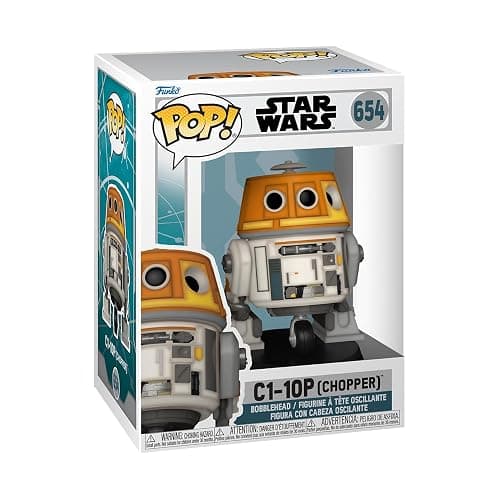 Funko Pop! Star Wars: Ahsoka TV 1- C1-10P - (Chopper) - Collectable Vinyl Figure - Gift Idea - Official Merchandise - Toys for Kids & Adults - TV Fans - Model Figure for Collectors and Display - Image 1