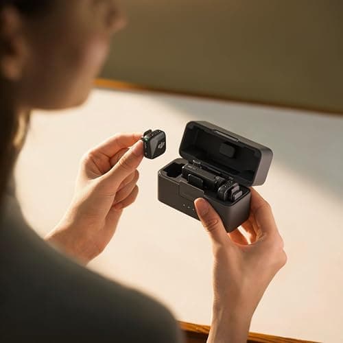 DJI Mic Mini (2 TX + 1 RX + Charging Case), Wireless Lavalier Microphone for iPhone/Camera/Android, Ultralight, Detail-Rich Audio, 48h Use, Noise Cancelling, Automatic Limiting, Vlog, Streaming thumbnail 7