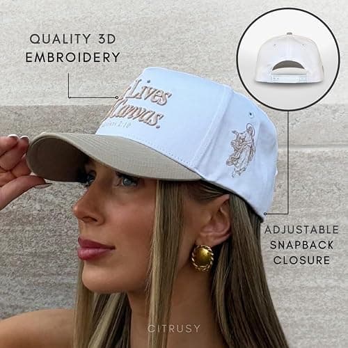 Vintage Faith & Forever Trucker Hat | Men & Women | Christian Cross Jesus Hats | Bachelorette Bride Hat | Cotton | Snapback thumbnail 6