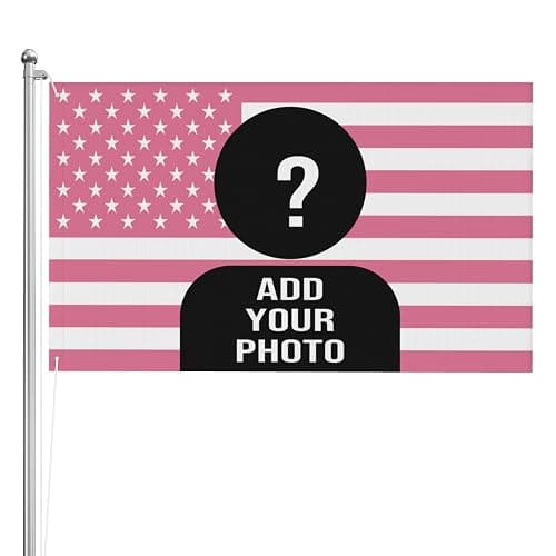 Custom Flag Double Sided Custom Pink America Flag Personalized Flags Room Wall Decoration Funny Tapestry Poster For Decorate Banners Gift for Indoor thumbnail 7