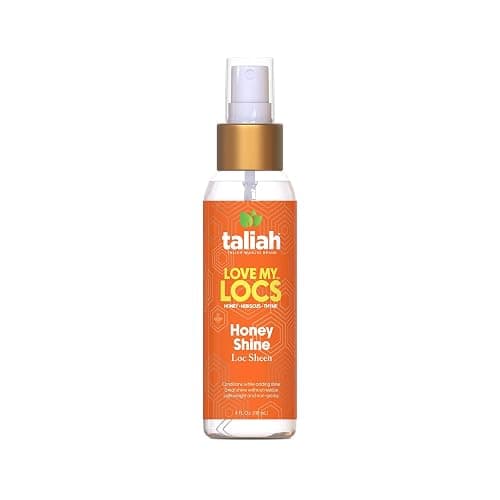 Taliah Waajid Love My Locs Honey Shine Loc Sheen | Daily Moisturizing, Alcohol-Free Refreshing Shine Spray, Hair Scalp Moisturizer 4 fl oz - Image 1