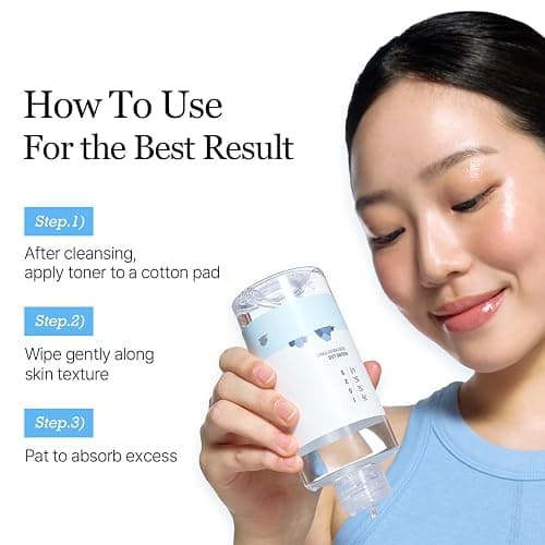 ROUND LAB 1025 Dokdo Toner 6.76 Fl Oz, Oil Control and Reduces Excess Sebum, Gentle Exfoliating Facial Toner, Deep Sea Water for Moisturization, Soft Finish Without Stickiness, Korean Skin Care thumbnail 9