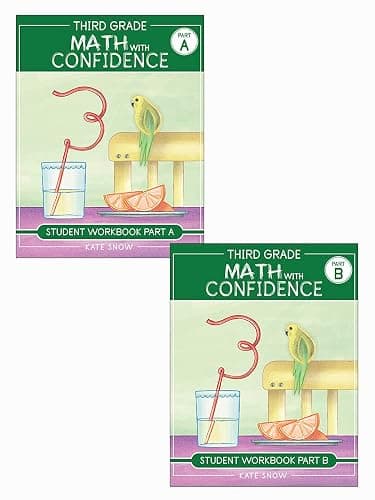 Third Grade Math with Confidence Student Workbook Bundle - Image 1