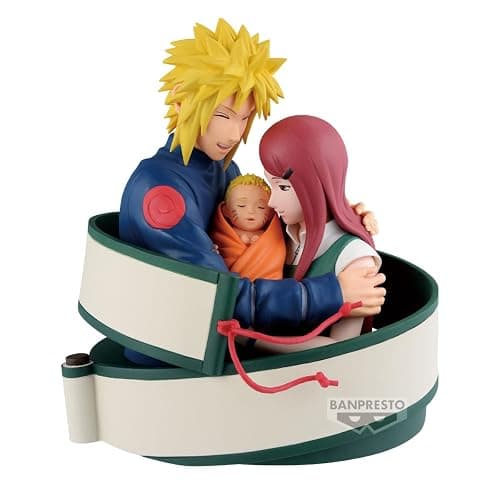 Banpresto - Naruto - #53 Naruto, Minato and Kushina Uzumaki (72 Series) Figure thumbnail 3
