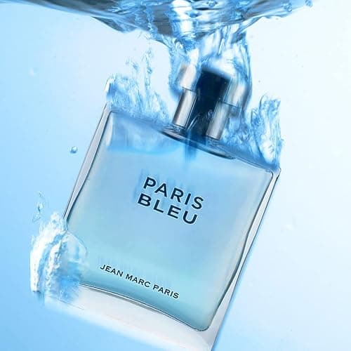 Jean Marc Paris Paris Bleu Homme Eau de Toilette Spray, 3.4 fl. oz., blue, Men's Cologne, Fresh Cologne, Notes of Bergamot, Lavender and Leather thumbnail 7