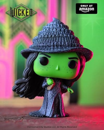 Funko Pop! Movies: Wicked Pt. 2 - Elphaba - Glitter - Amazon Exclusive - Collectable Vinyl Figure - Gift Idea - Official Merchandise - Toys for Kids & Adults - Movies Fans - Figure for Collectors thumbnail 2