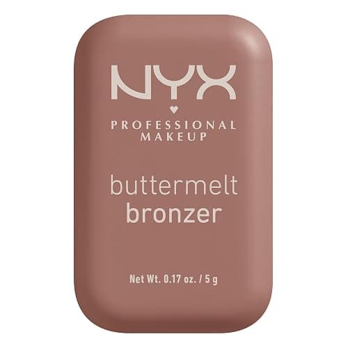 NYX PROFESSIONAL MAKEUP Buttermelt Bronzer, Powder Bronzer, 12 HR Wear, Fade Resistant & Transfer Resistant, Infused with Shea Butter - ALL BUTTA'D UP - Image 1