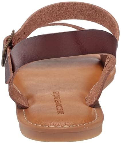 Amazon Essentials womens Two Strap Buckle Sandal thumbnail 3