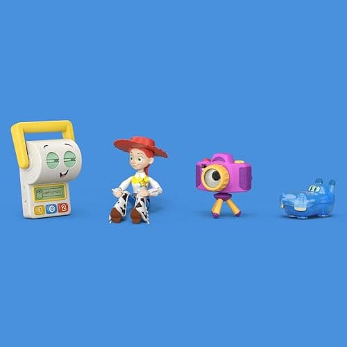 Mattel Disney and Pixar Toy Story 5 Action Figures Multipack, Playscale 7 Inch Posable Movie Accurate Toys Jessie & Double A Team thumbnail 2