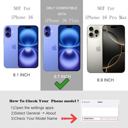 UEEBAI Magnetic for iPhone 16 Plus Case, Bow Case Compatible with MagSafe, Wireless Slim Clear Ribbon Aesthetic Phone Cover Anti-Yellowing Shockproof Protective Cover for Women Girl - Baby Blue thumbnail 7