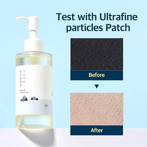 ROUND LAB Dokdo 2-Step Pore Purifying Cleanser Duo for Facial Cleansing, 1025 Dokdo Cleansing Oil and Cleanser, Makeup Blackhead Remover for Sensitive Skin, Easy to Wash, Korean Skin Care thumbnail 3