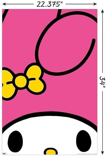 Hello Kitty and Friends: 21 Over The Top - My Melody Wall Poster, 34L" x 22.4W", Unframed Version thumbnail 3