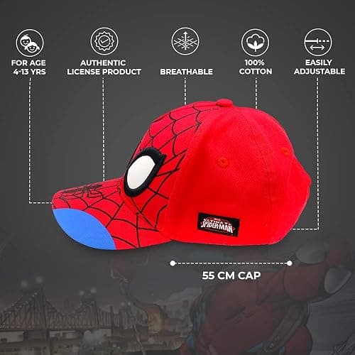 Marvel Accessory Supply Spider-Man 3D Boy Hat thumbnail 4