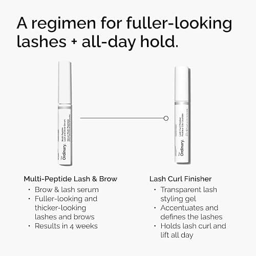 The Ordinary Lash Curl Finisher, Clear Lash Styling Gel with Squalane to Set and Define Lashes 0.3 Fl Oz thumbnail 5
