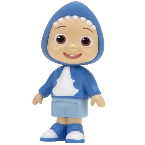 CoComelon 6 Figure Family and Friends Shark Theme Pack - Includes JJ, Nico, Cody, Nina, Bella and Cece in Shark Hoodies - Toys for Kids and Preschoolers thumbnail 4