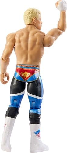 Mattel WWE Cody Rhodes “The American Nightmare” Action Figure, Main Event Series #153 6-inch Collectible with 10 Articulation Points & Life-Like Look thumbnail 5