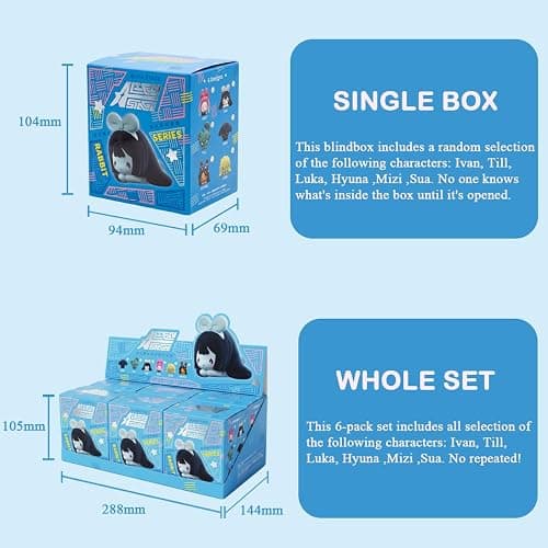 YJacuing Alien Stage Bunny Series Blind Box Figure (Single Box) | Official, Anime, ALNST, Merch, Figurine, Home Decor thumbnail 3