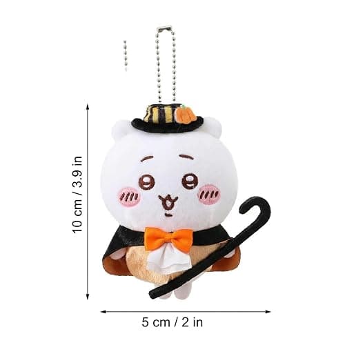 Chikawa Plush Keychain for Backpack, Kawaii Usagi Plush Keychain Accessories Purse Charm Pendant Gift for Women thumbnail 6
