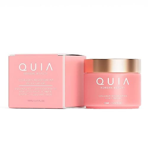QUIA Collagen Jelly Cream – Lightweight Gel Moisturizer for Glowing, Plump Skin – With Niacinamide and Peptides – Korean Skincare for Daily Hydration thumbnail 9