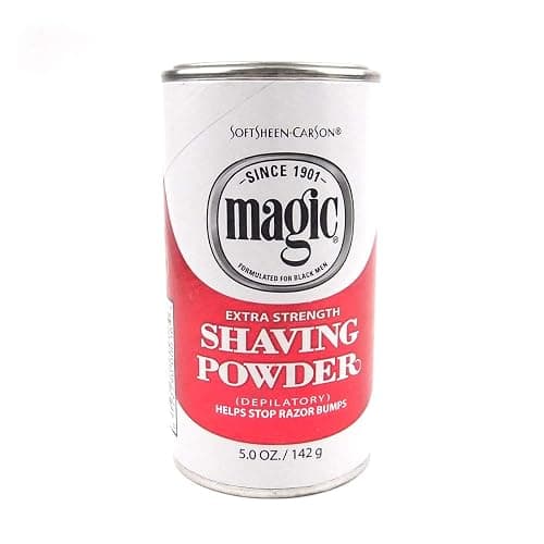 Magic Shaving Powder, Extra Strength by Soft Sheen Carson for Men - 5 oz Shave Powder - Image 1